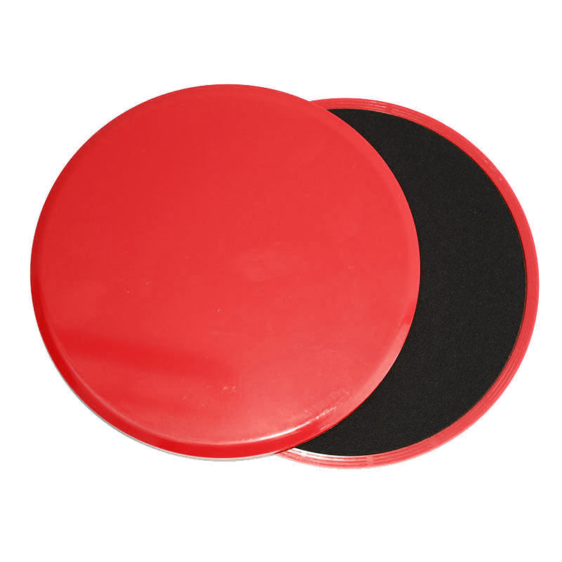 Core Sliders Gliding Discs Exercise Gym Fitness Foam Circle Pad Pair Red
