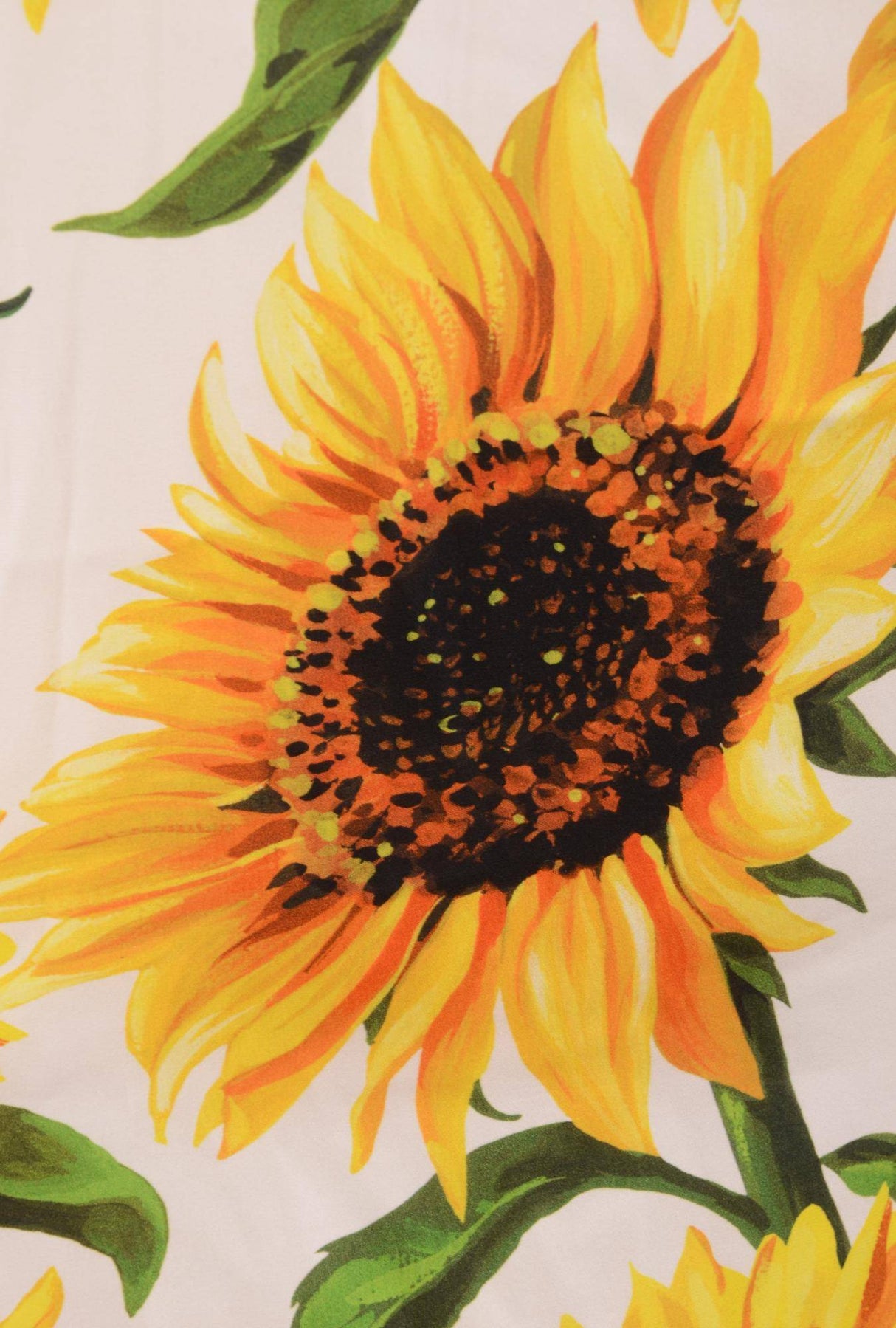Dolce & Gabbana Women Sunflowers Lingerie Dress