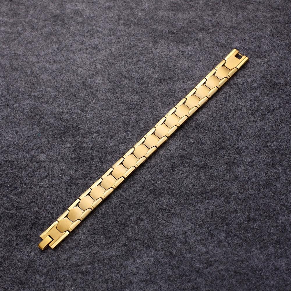 Bullion Gold Watch Band Chunky Stack Gold Layered Bracelet