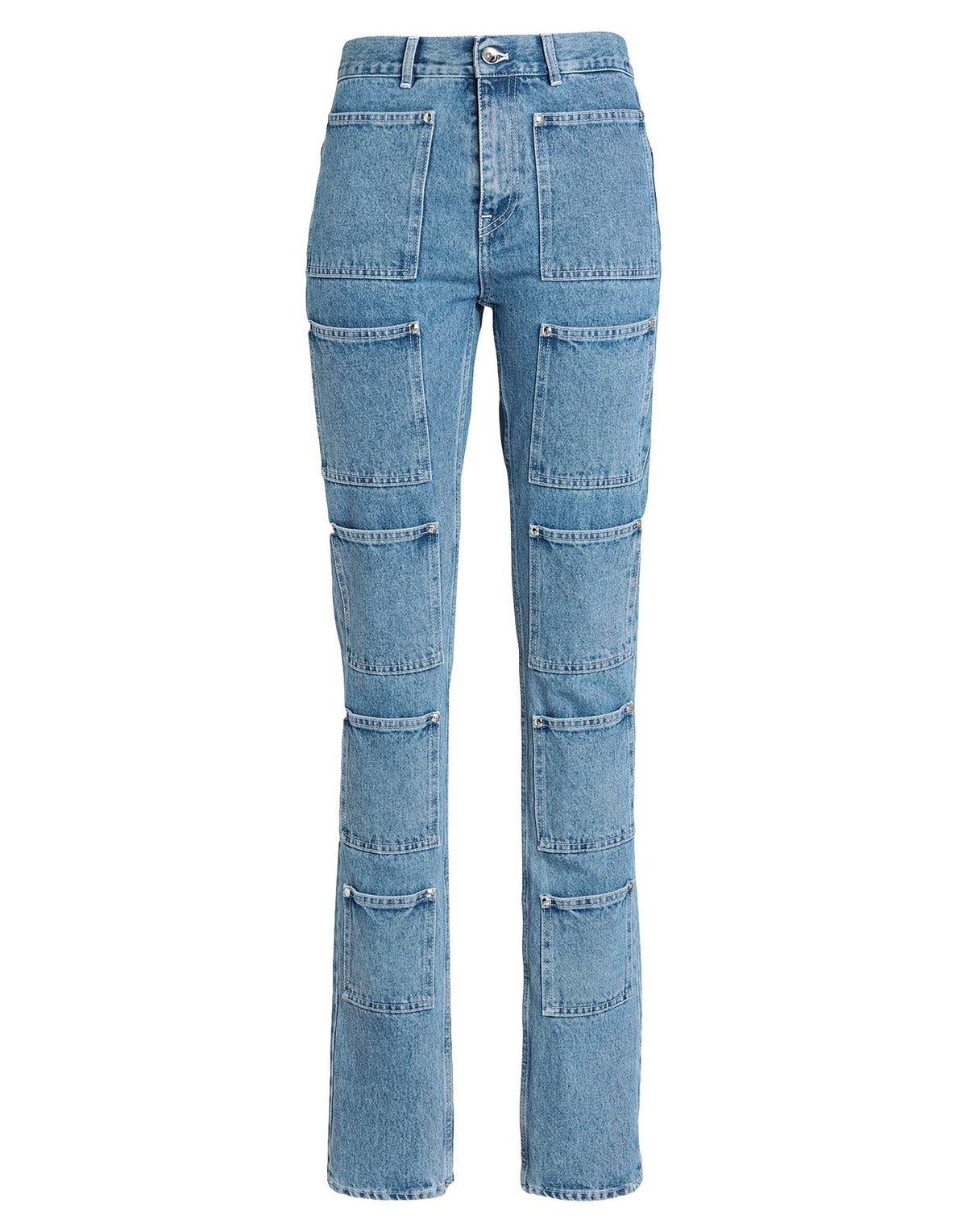 Lourdes New York Womens Jeans - Blue