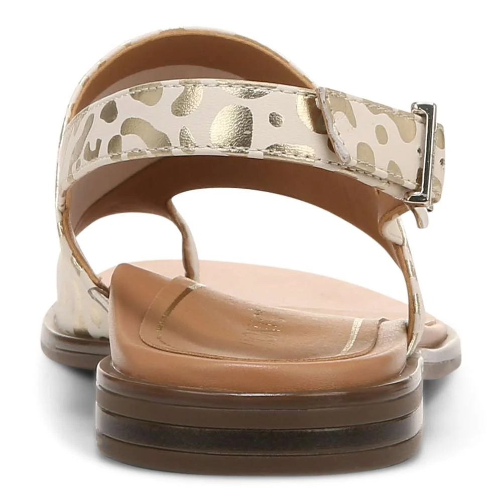 Vionic Ella Sandal - White Leopard