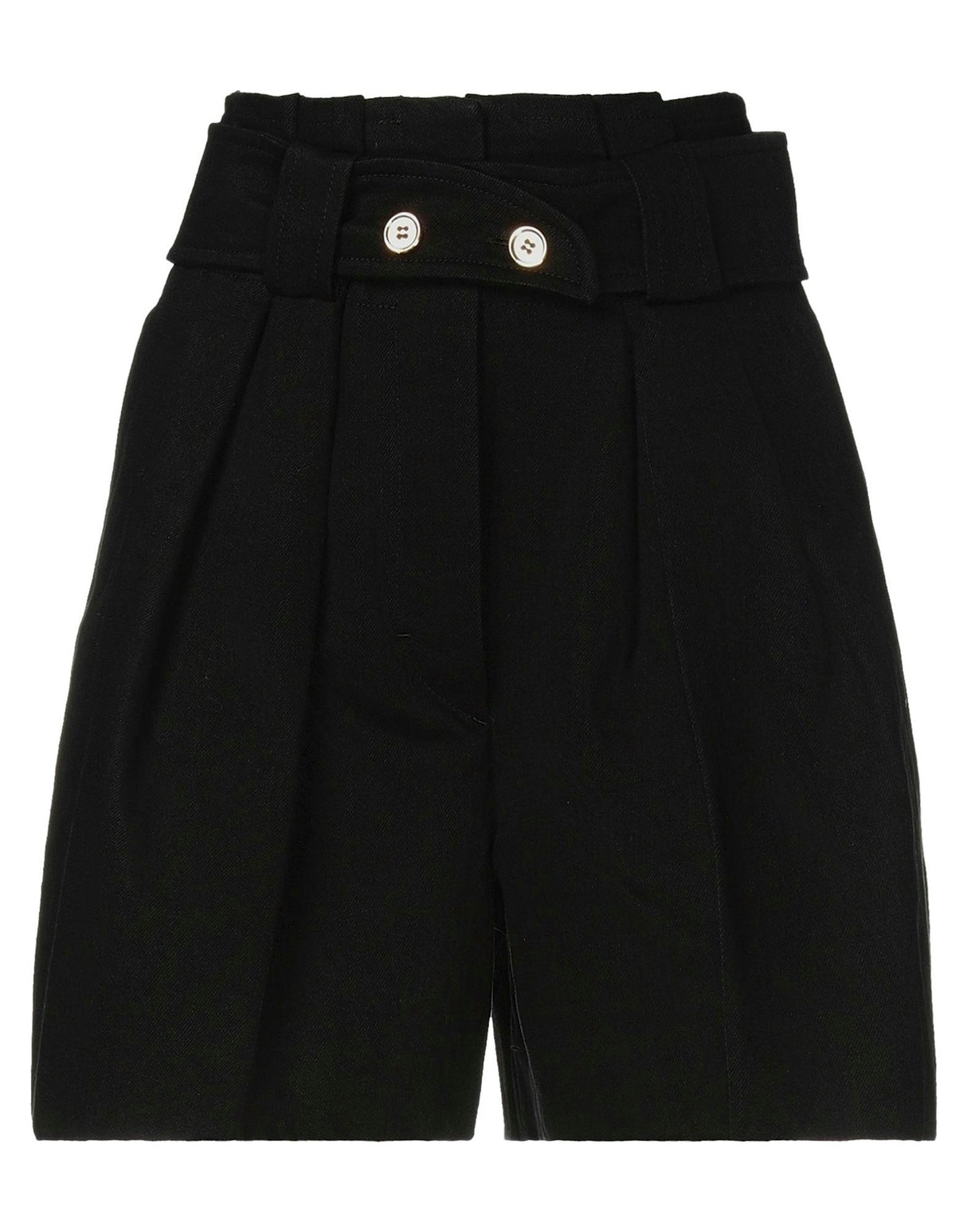 Patou Womens Denim Shorts - Black