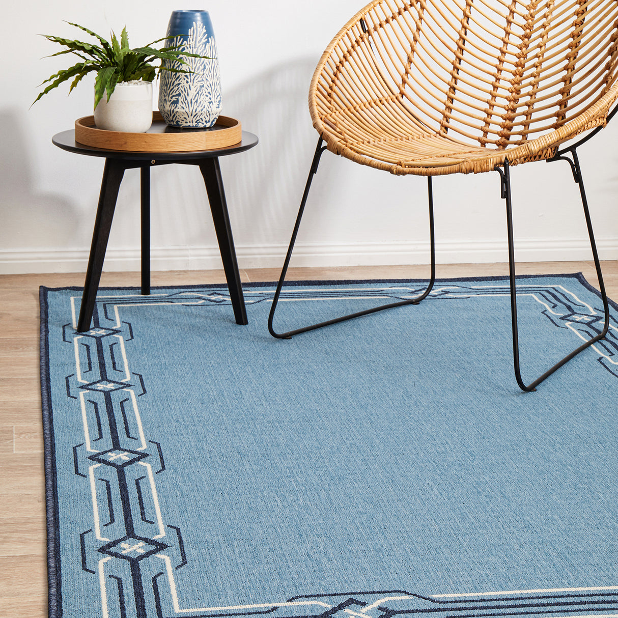 Seaside 6666 Blue Rug