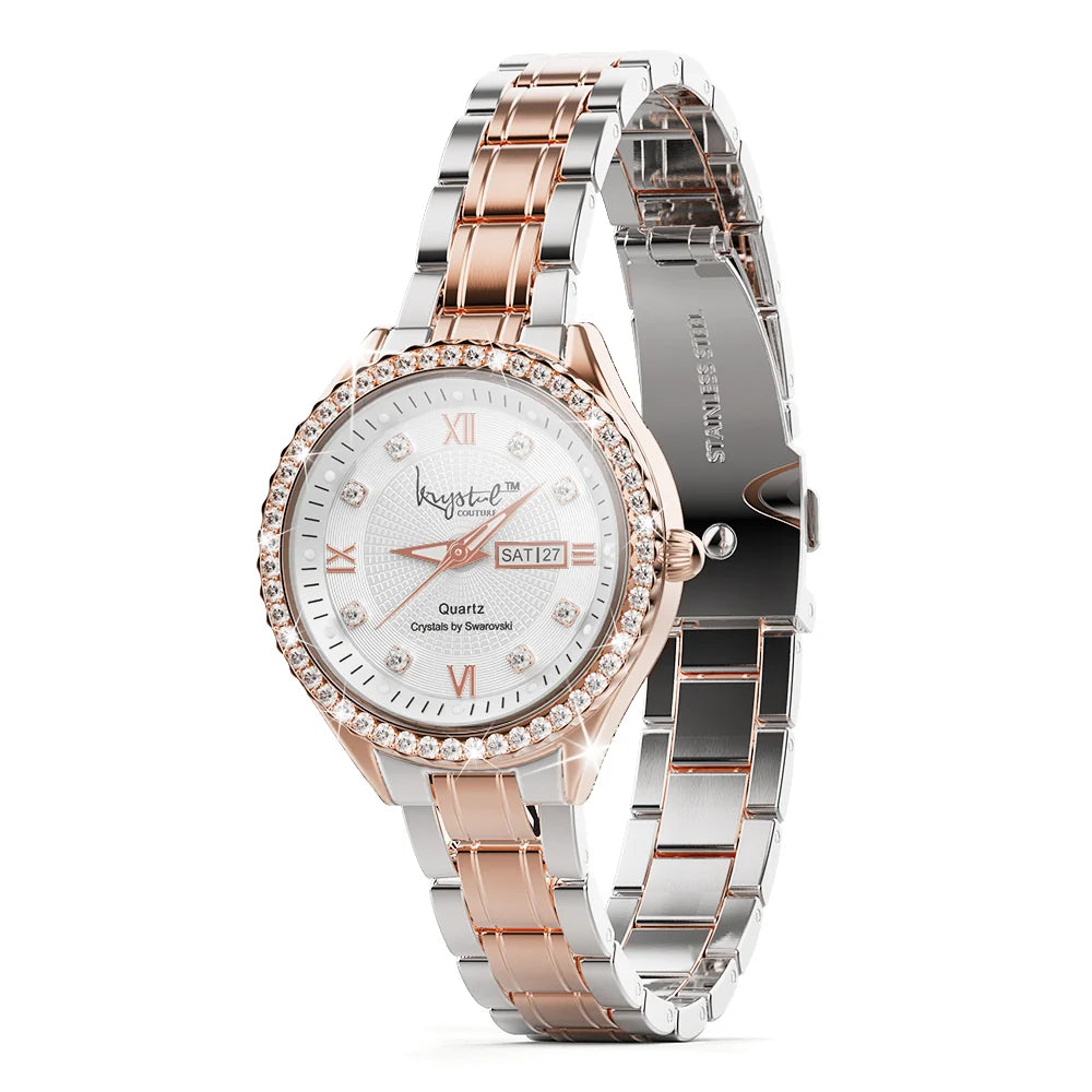 Krystal Couture Lustrous Watch Embellished with SWAROVSKI® Crystals