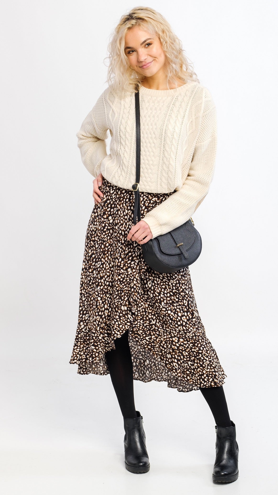 Bosccolo Shoulder Bag - Black