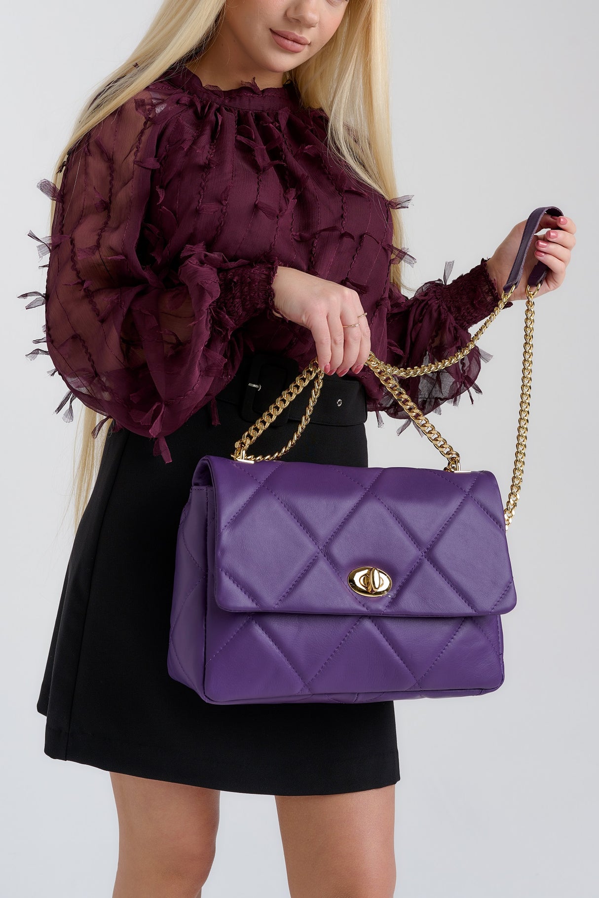 Bosccolo Shoulder Bag In Purple