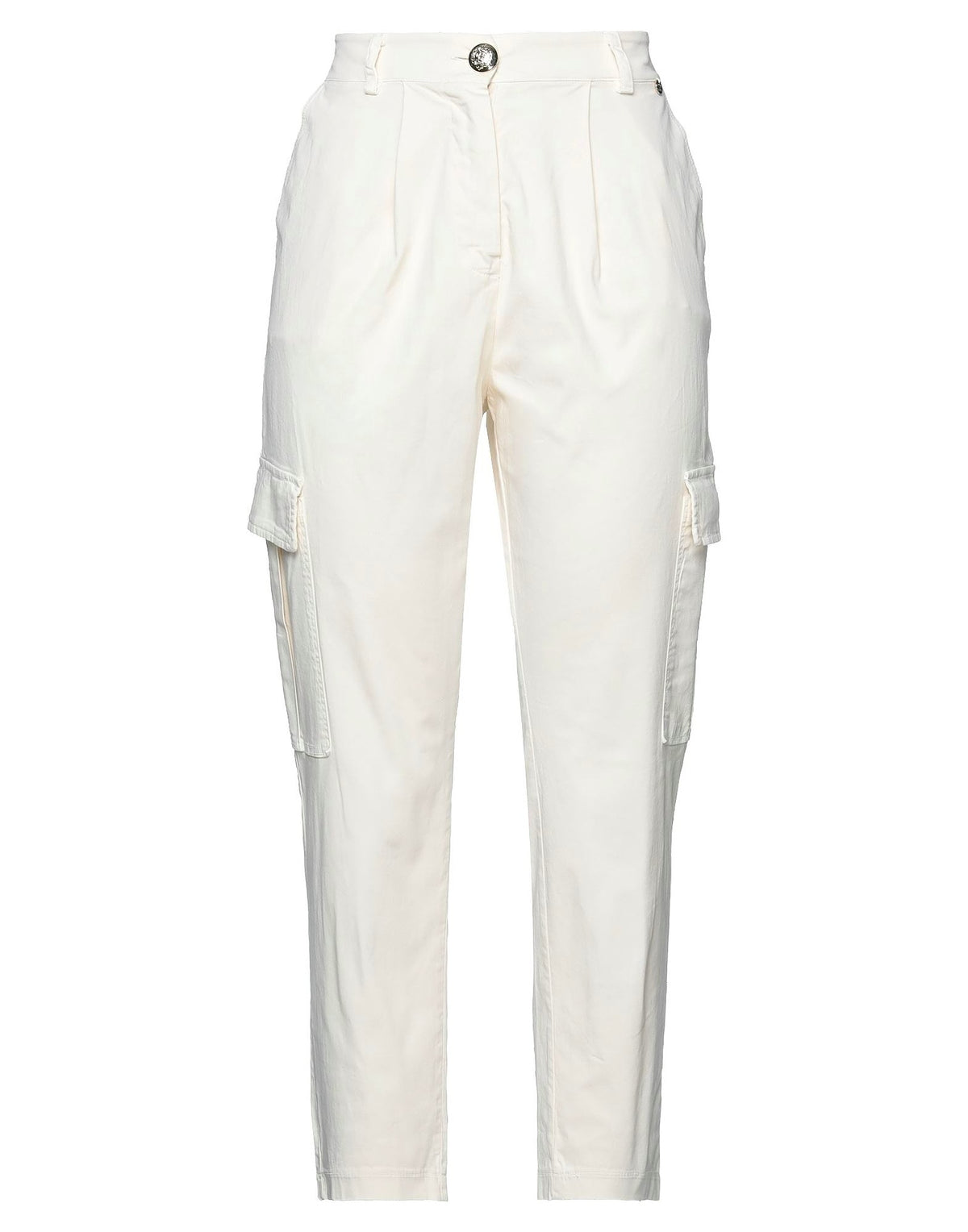 Rebel Queen By Liu •Jo Womens Pants - Ivory