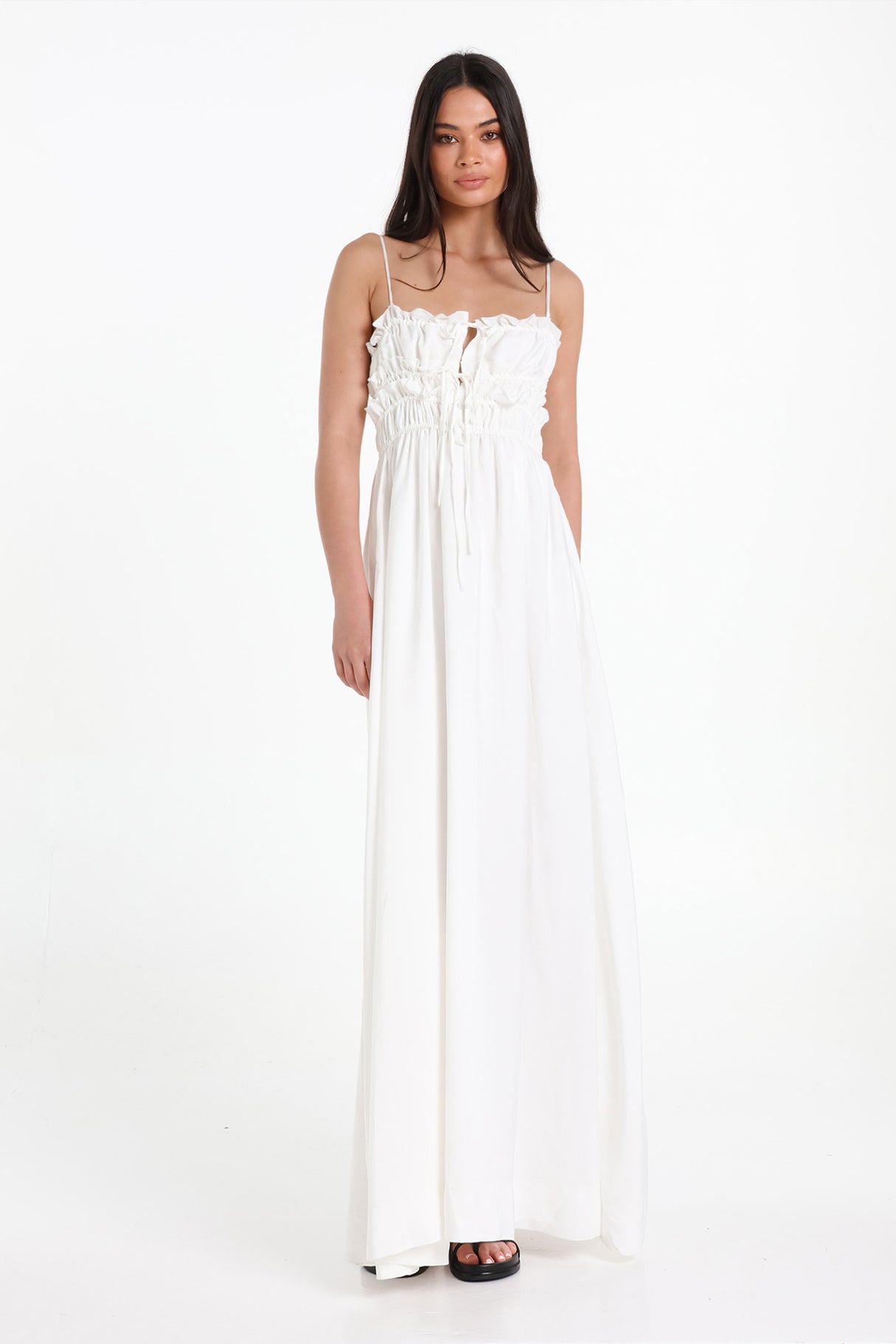 Lost In Lunar Women's Monaco Maxi Dress - White