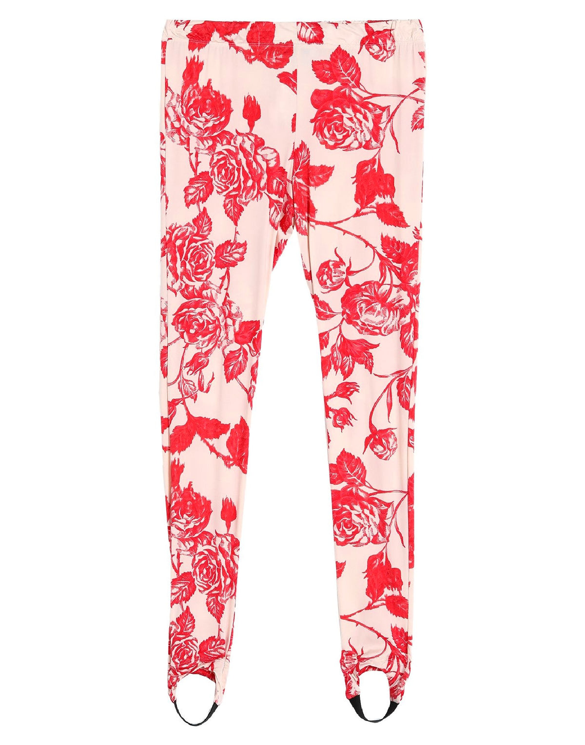 Msgm Womens Leggings - Red