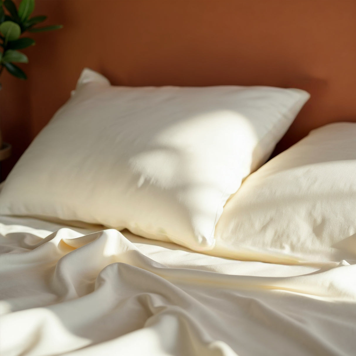 Royal Comfort Blended Bamboo Sheet Set Dark Ivory