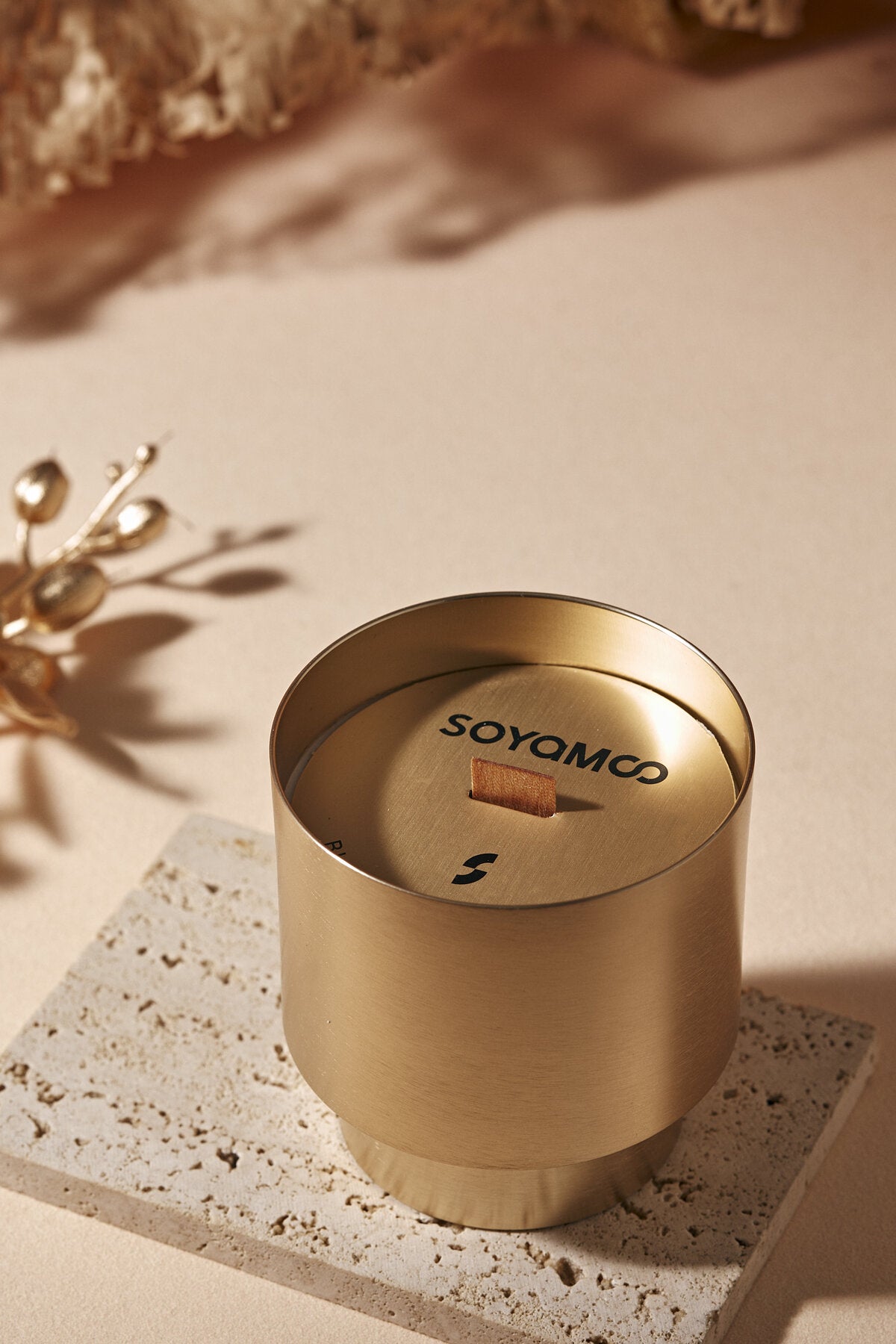 Cuban Cigar Luxe Metal Tin Candle