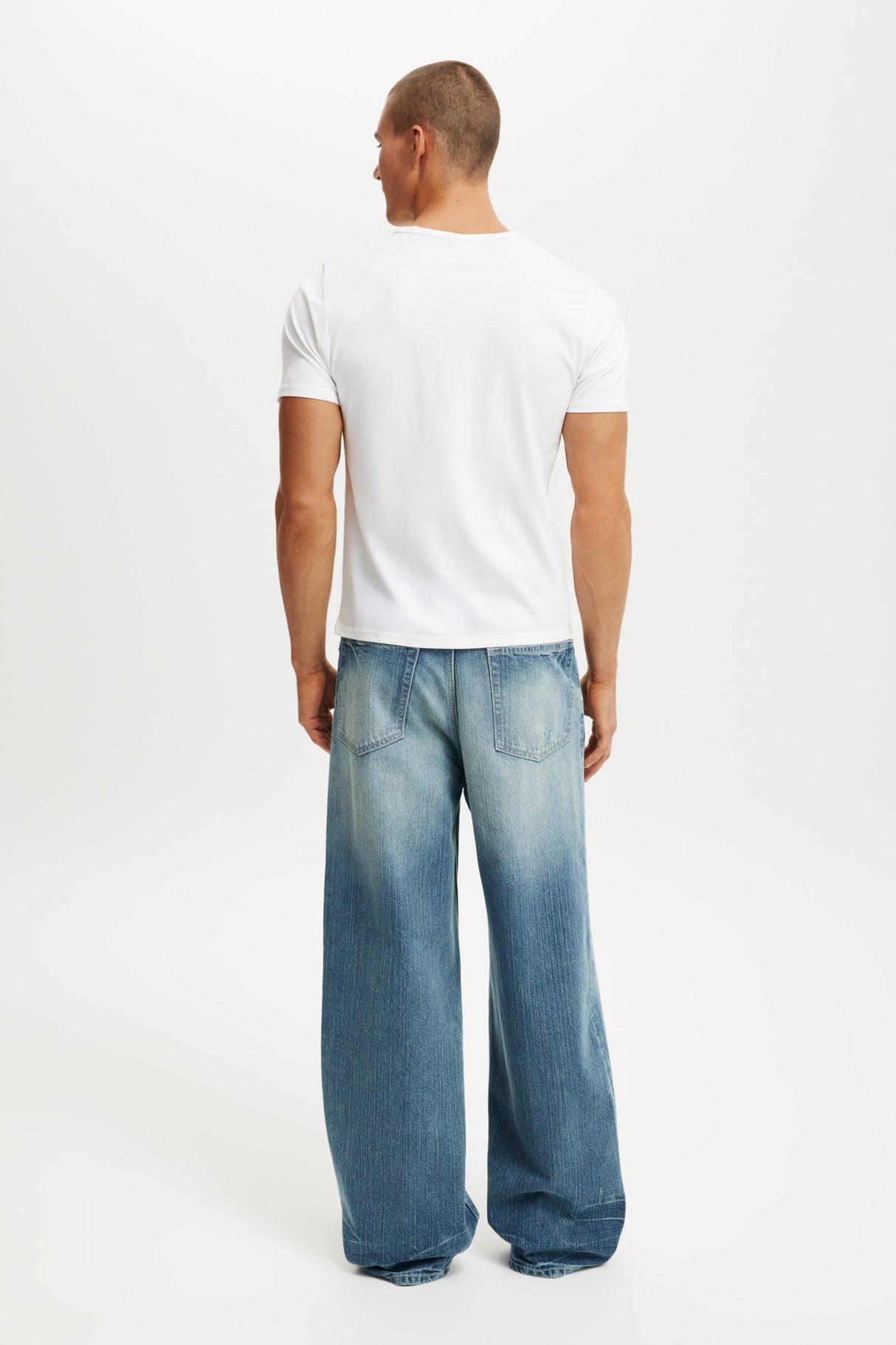 Cotton On Men's Movin Blue