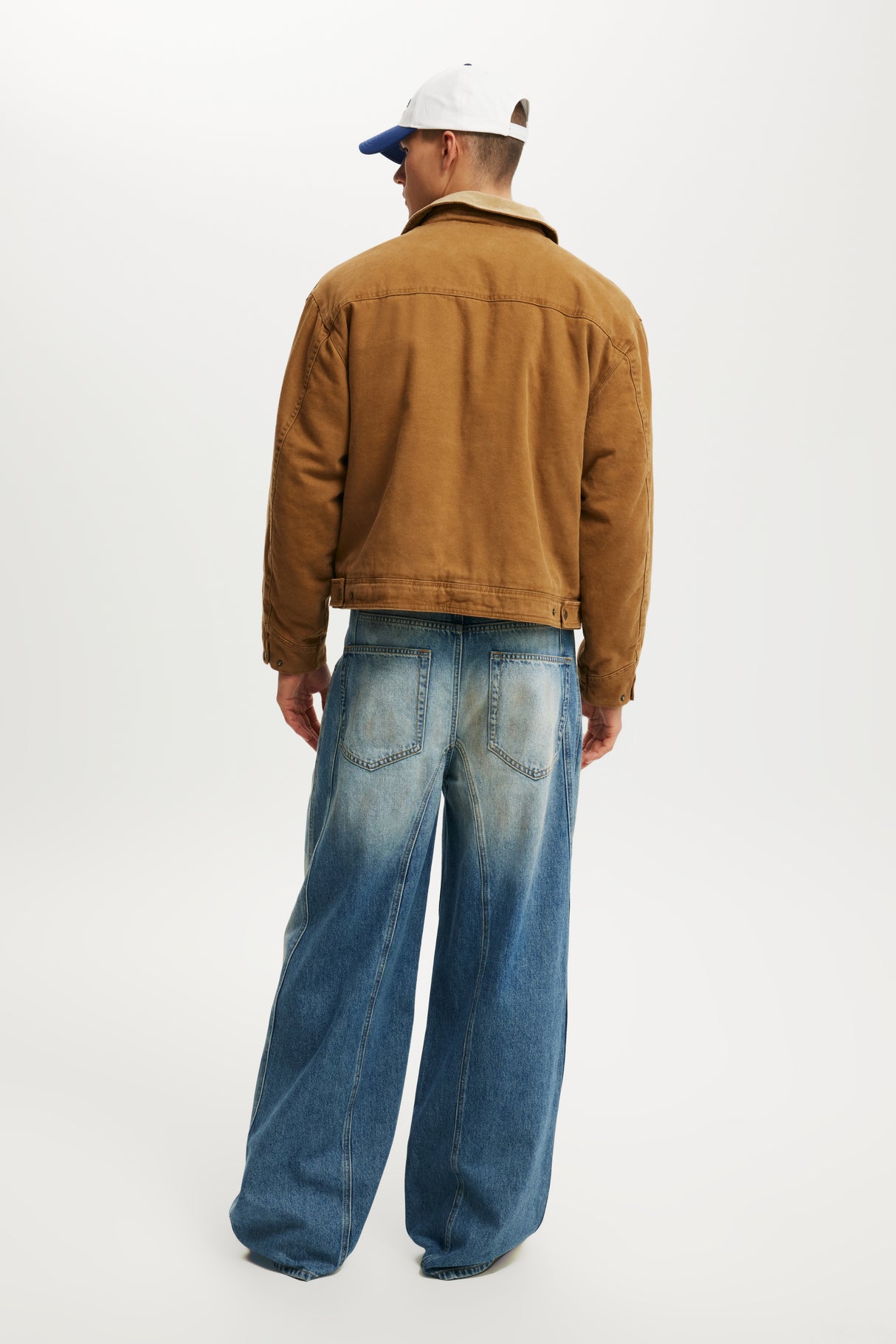 Cotton On Men's Grease Jeans - Blue