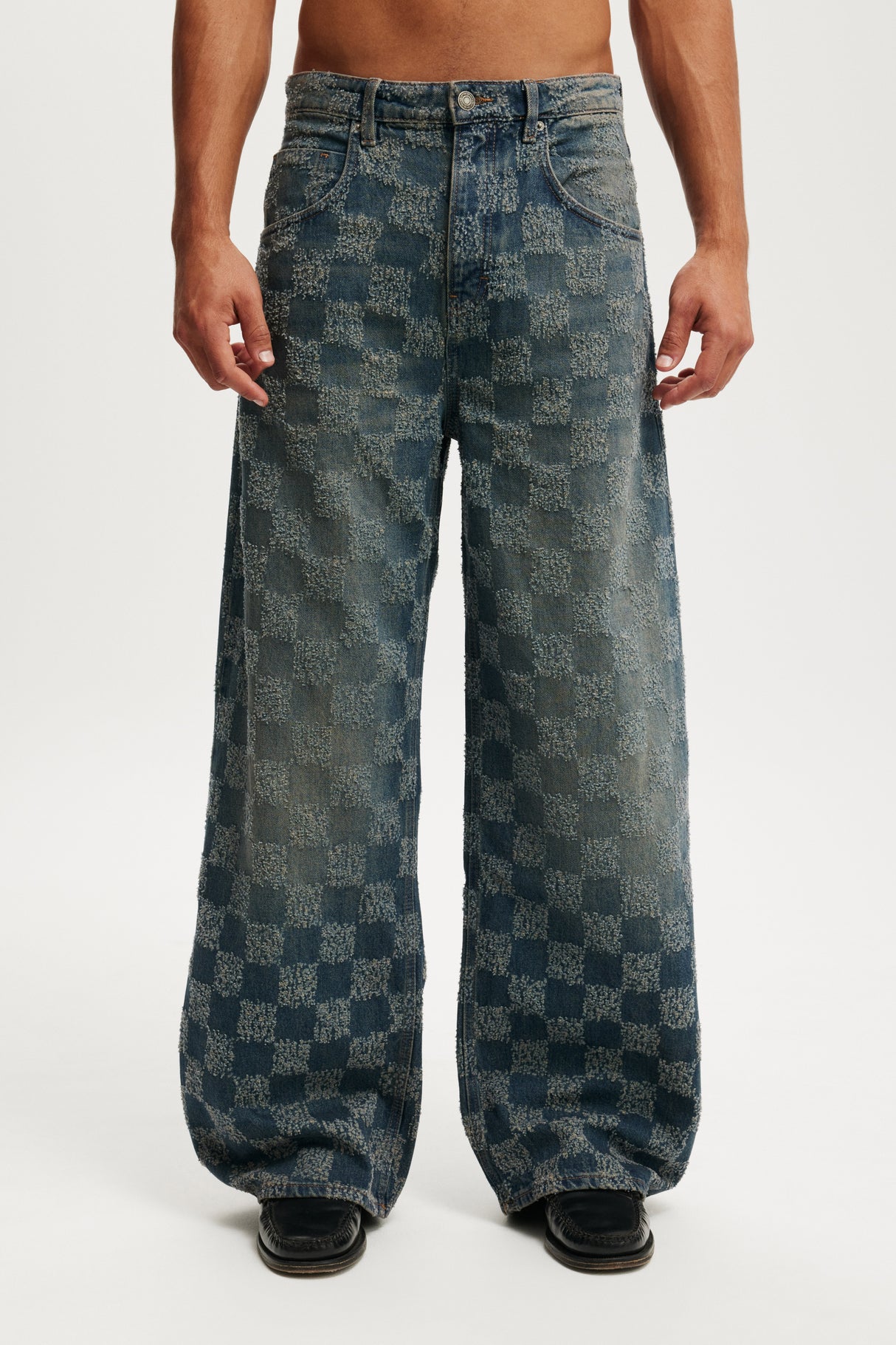 Cotton On Men's Jeans - Check Up Blue