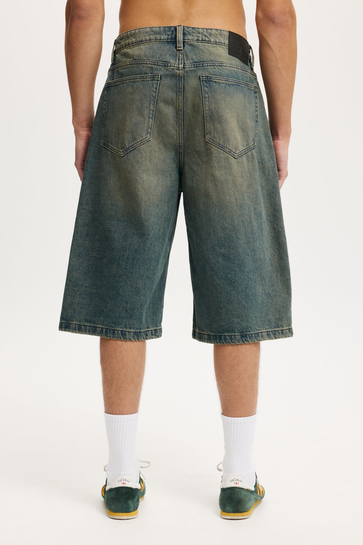 Cotton On Men's Y2K Jorts - Washed Blue
