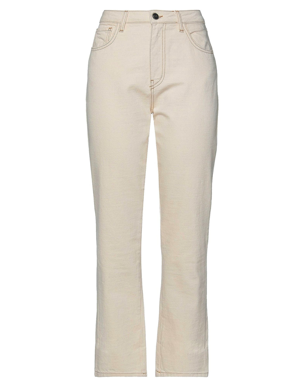 Semicouture Womens Jeans - Ivory