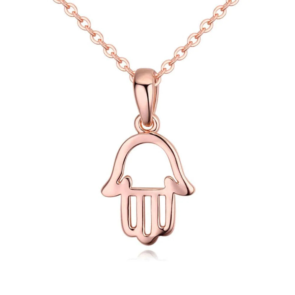 Bullion Gold My Hand Long Necklace