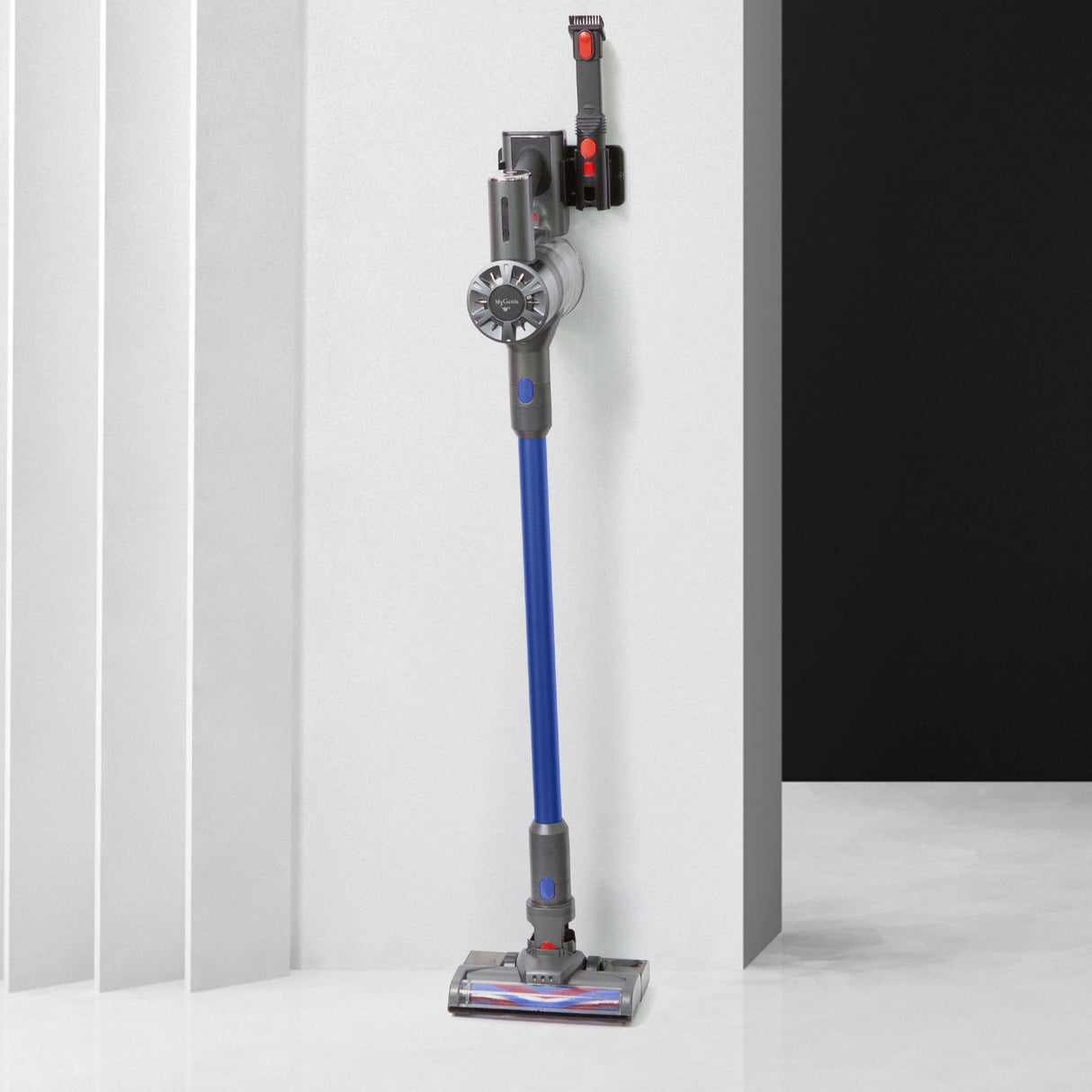 MyGenie H20 PRO Wet Mop 2-IN-1 Cordless Stick Vacuum - Blue