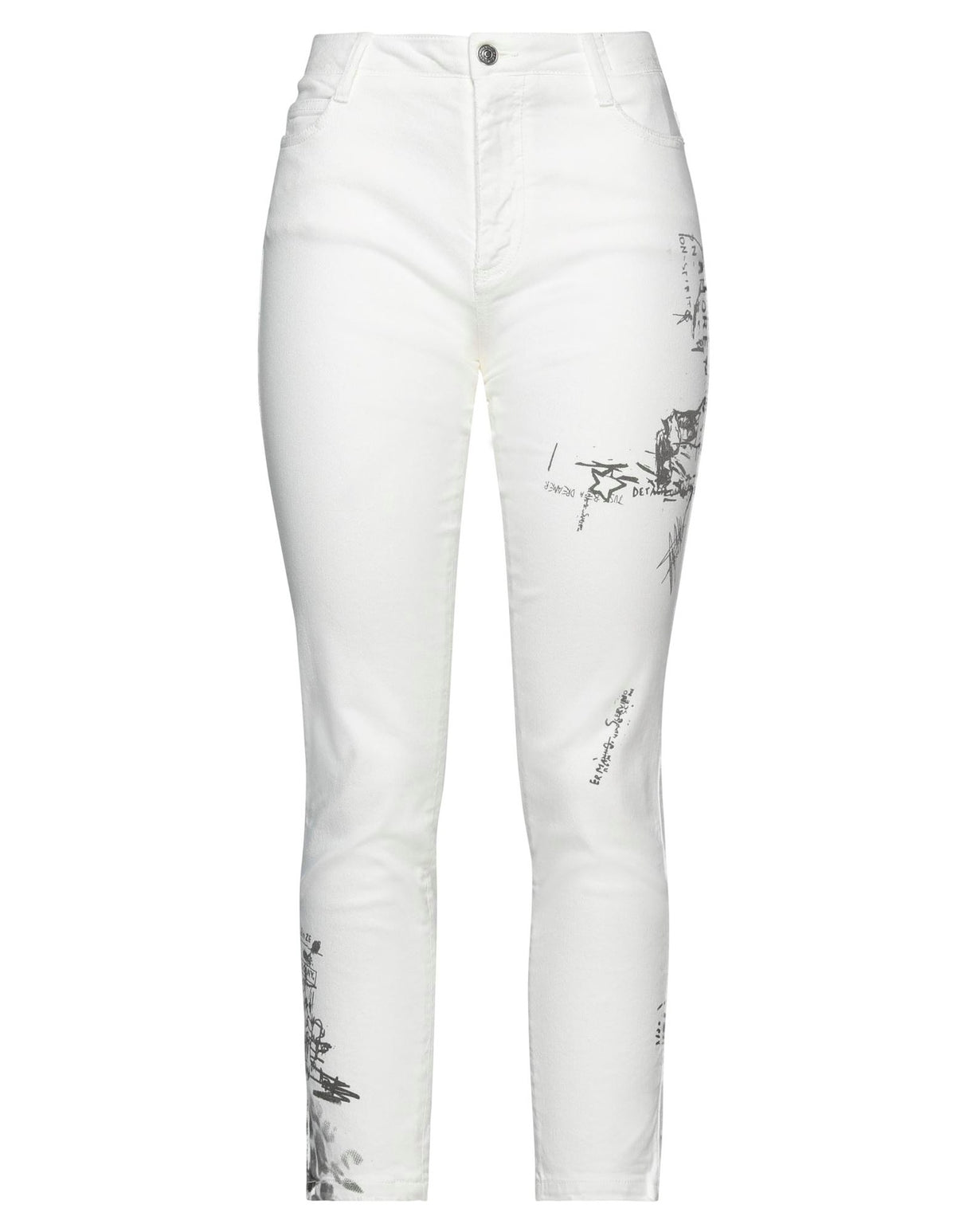 Ermanno Scervino Womens Jeans - White