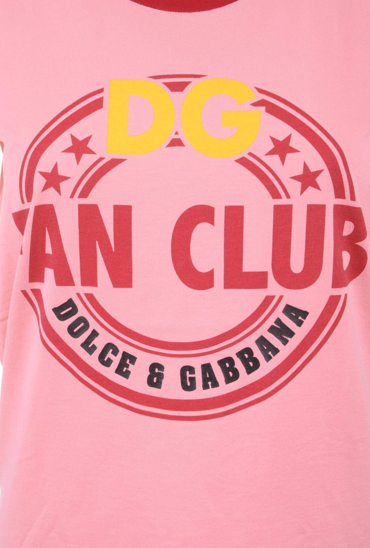 Dolce & Gabbana Women "Fan Club" Short Sleeve T-shirt