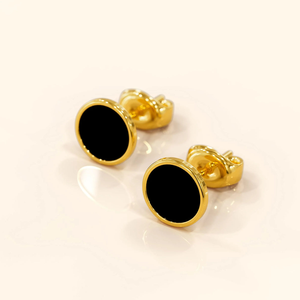Bullion Gold Mitch Stud Earrings 10mm
