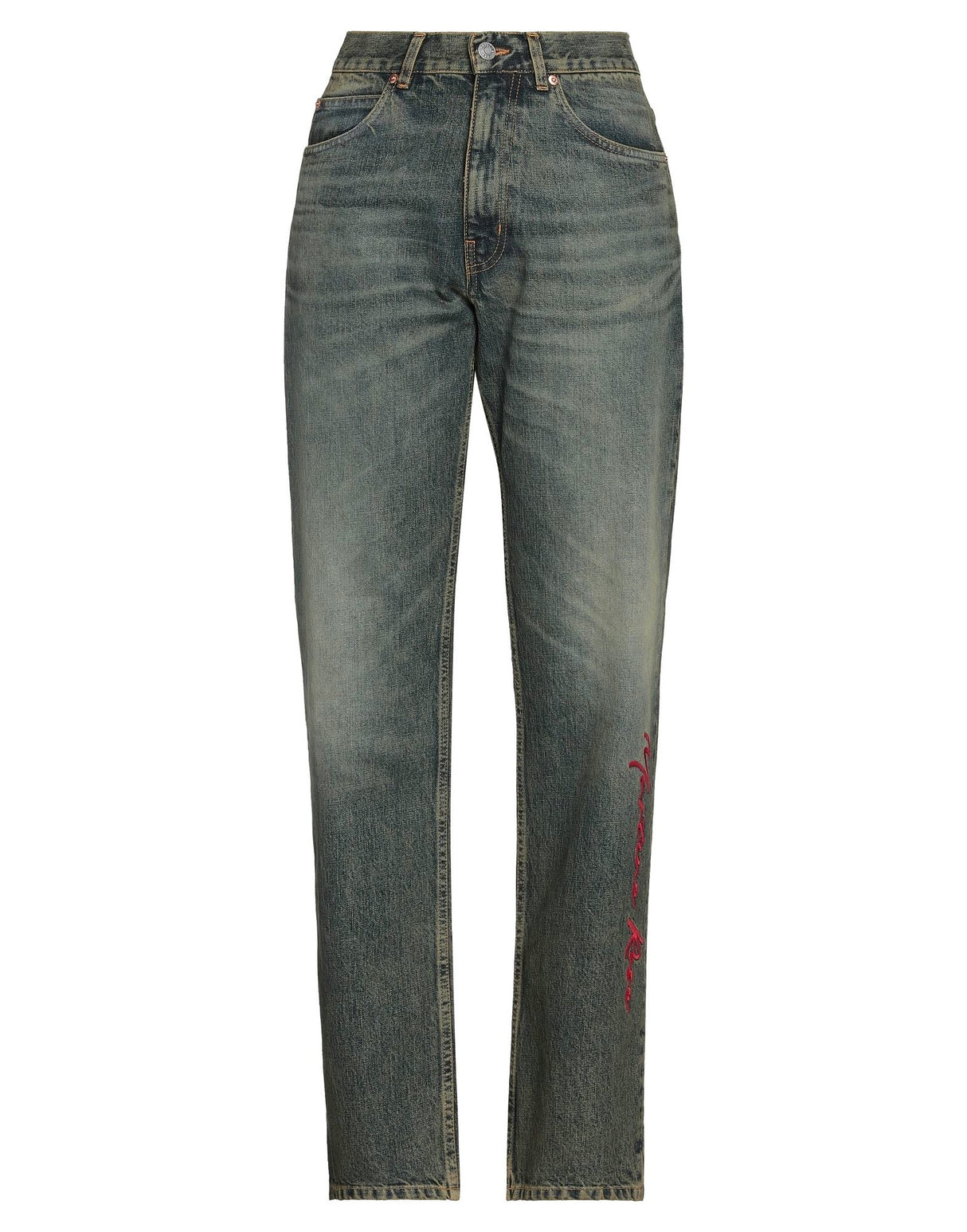 Martine Rose Womens Jeans - Blue