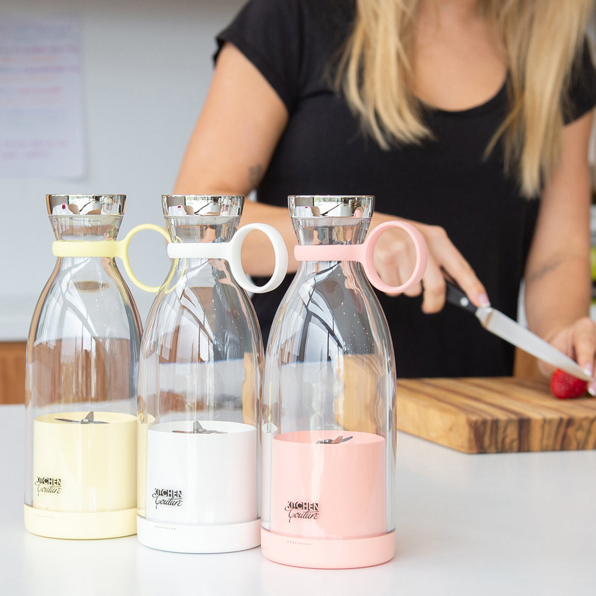 Kitchen Couture Fusion Portable Blender - Lemon