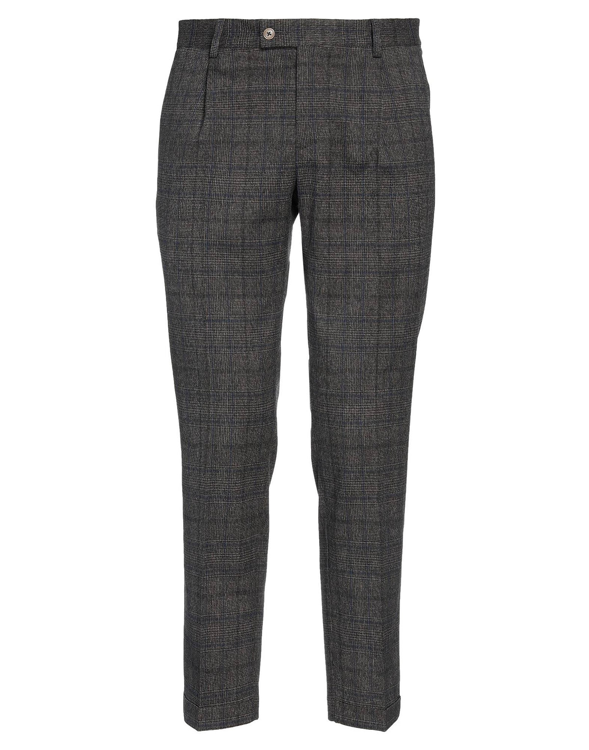 Grey Daniele Alessandrini Mens Pants - Charcoal