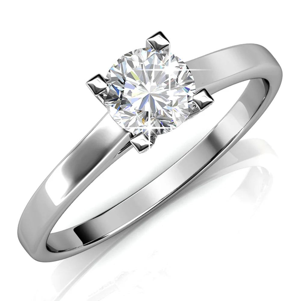 Krystal Couture Lolitha Ring Embellished with Swarovski Crystals