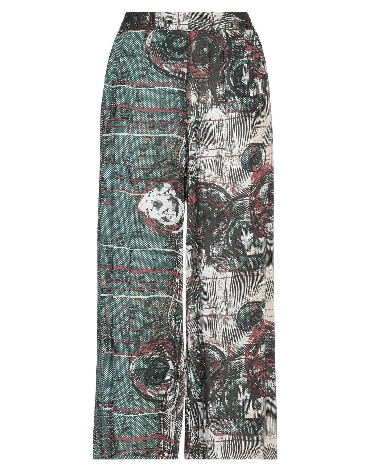 Manila Grace Womens Pants - Green