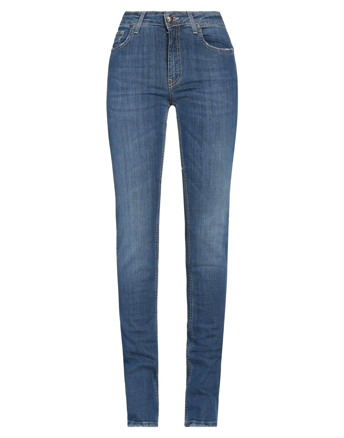 Frankie Morello Womens Jeans - Blue