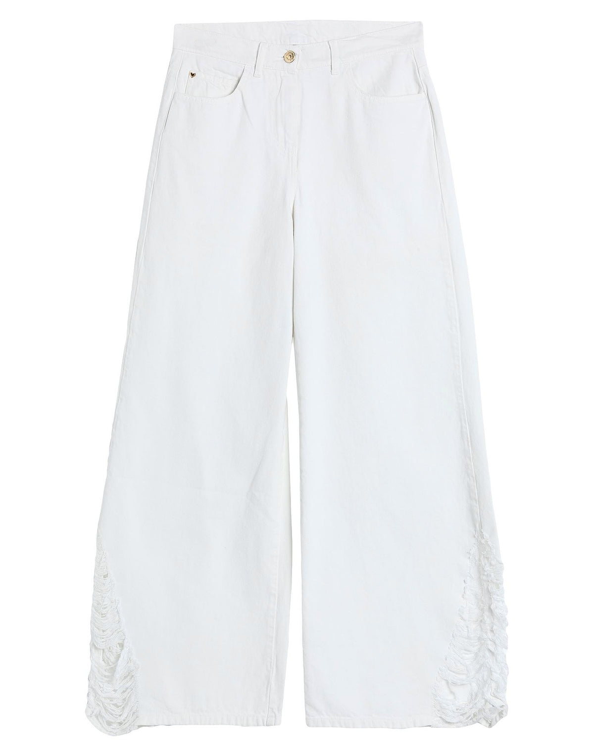 My Twin Twinset Womens Jeans - White