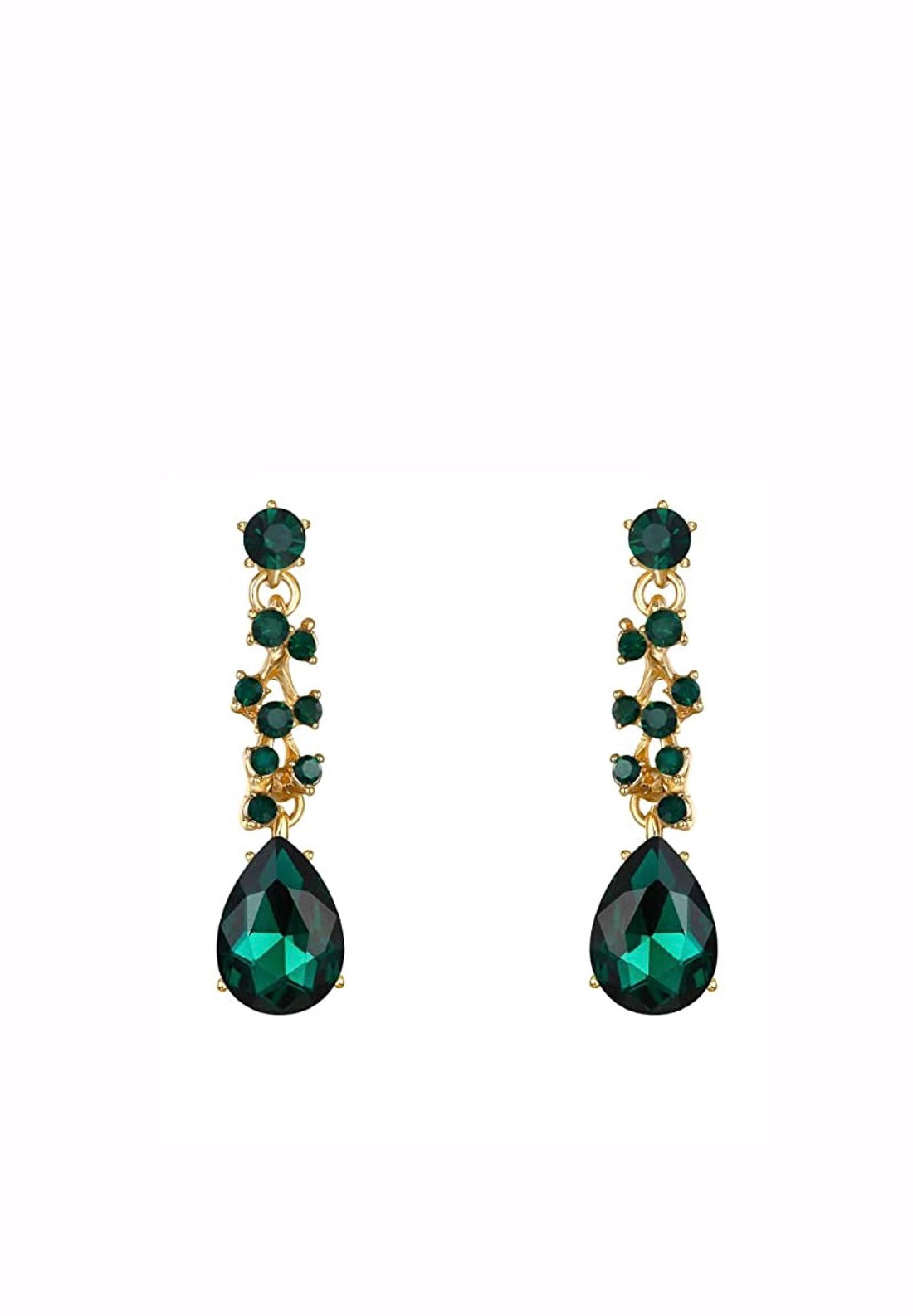 Liv Oliver 18K Gold Chandelier Earrings