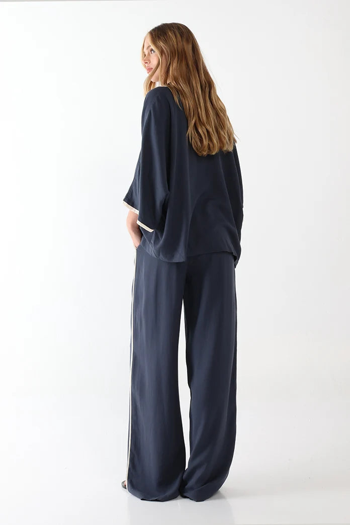 Lost In Lunar Rheea Shirt - Navy