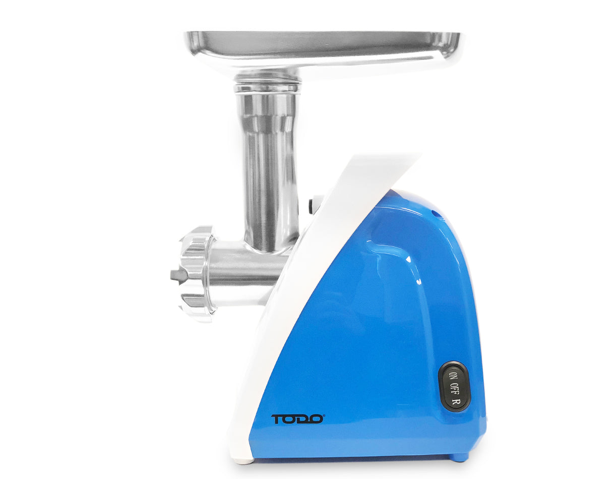 TODO Electric Meat Grinder Sausage Maker Filler Mincer Stuffer Kibbe 800W - Blue