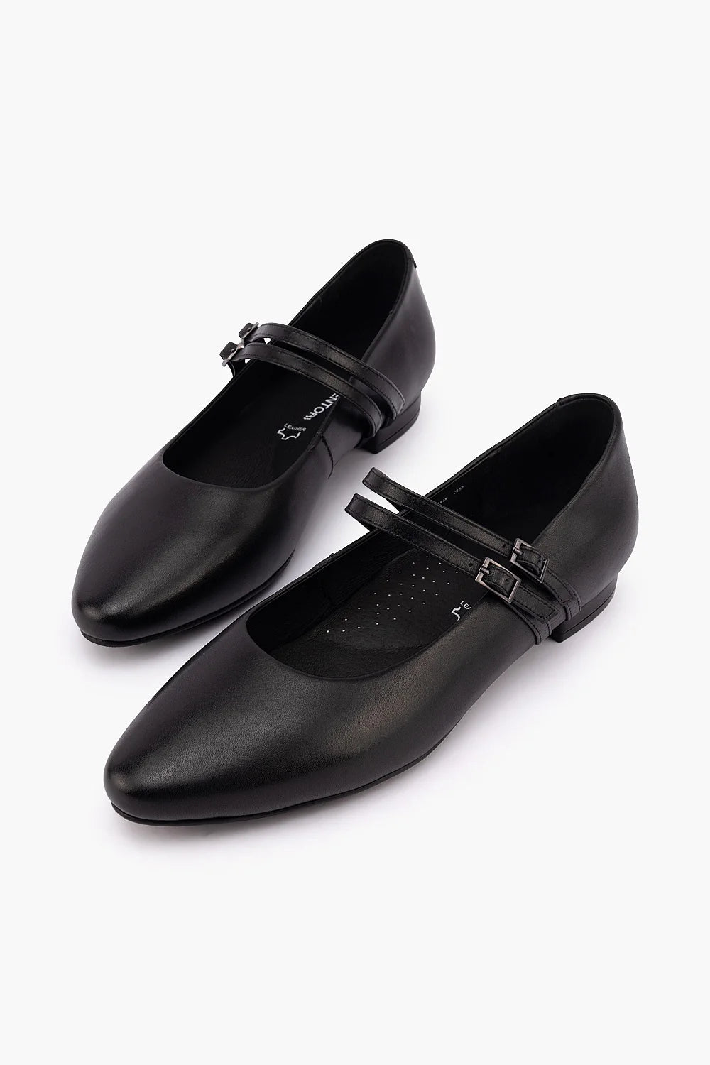 Gino Ventori Marita Black Leather