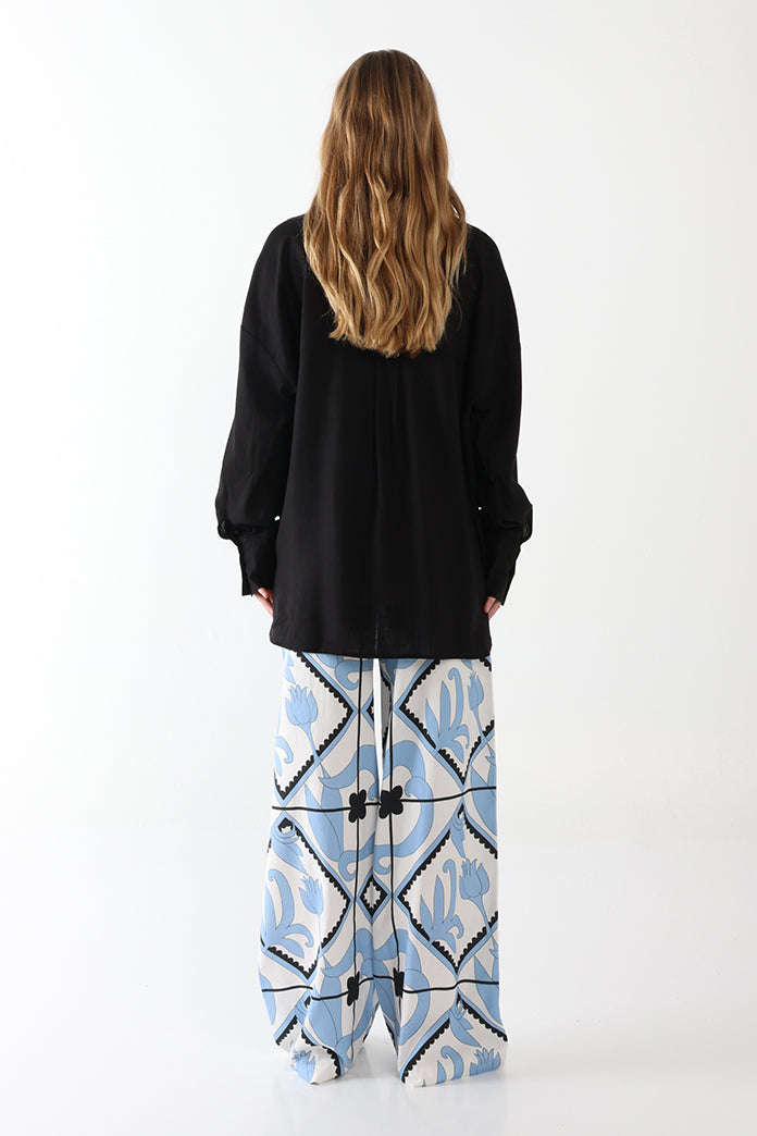 Lost In Lunar Women's Ginny Pants - Casablanca