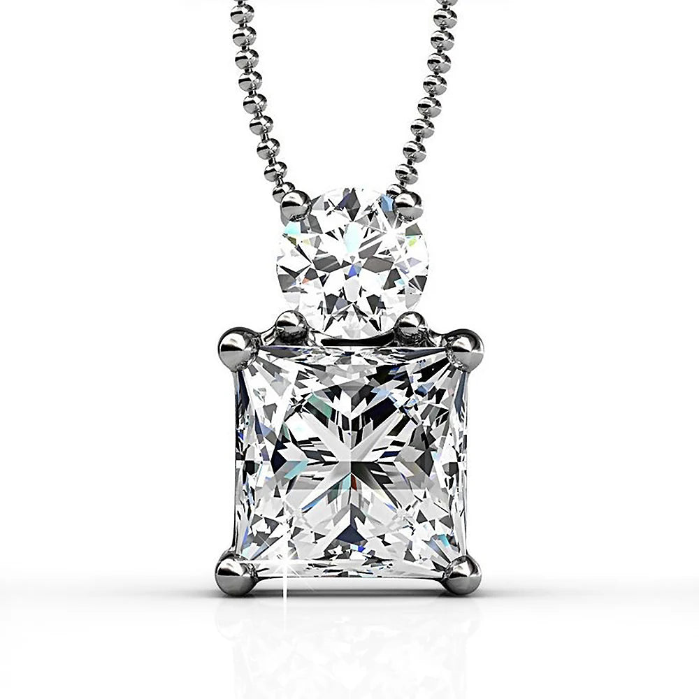 Krystal Couture Treasure Piece Short Necklace Embellished with SWAROVSKI Crystals