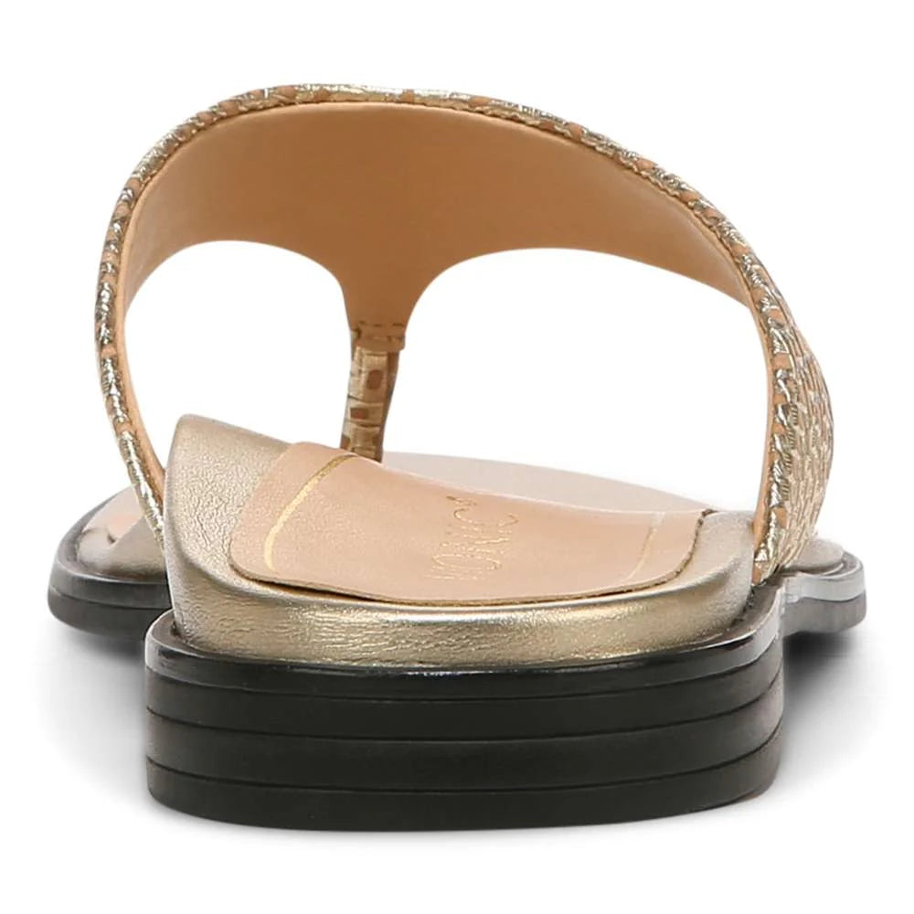 Vionic Agave Toe Post Sandal - Gold