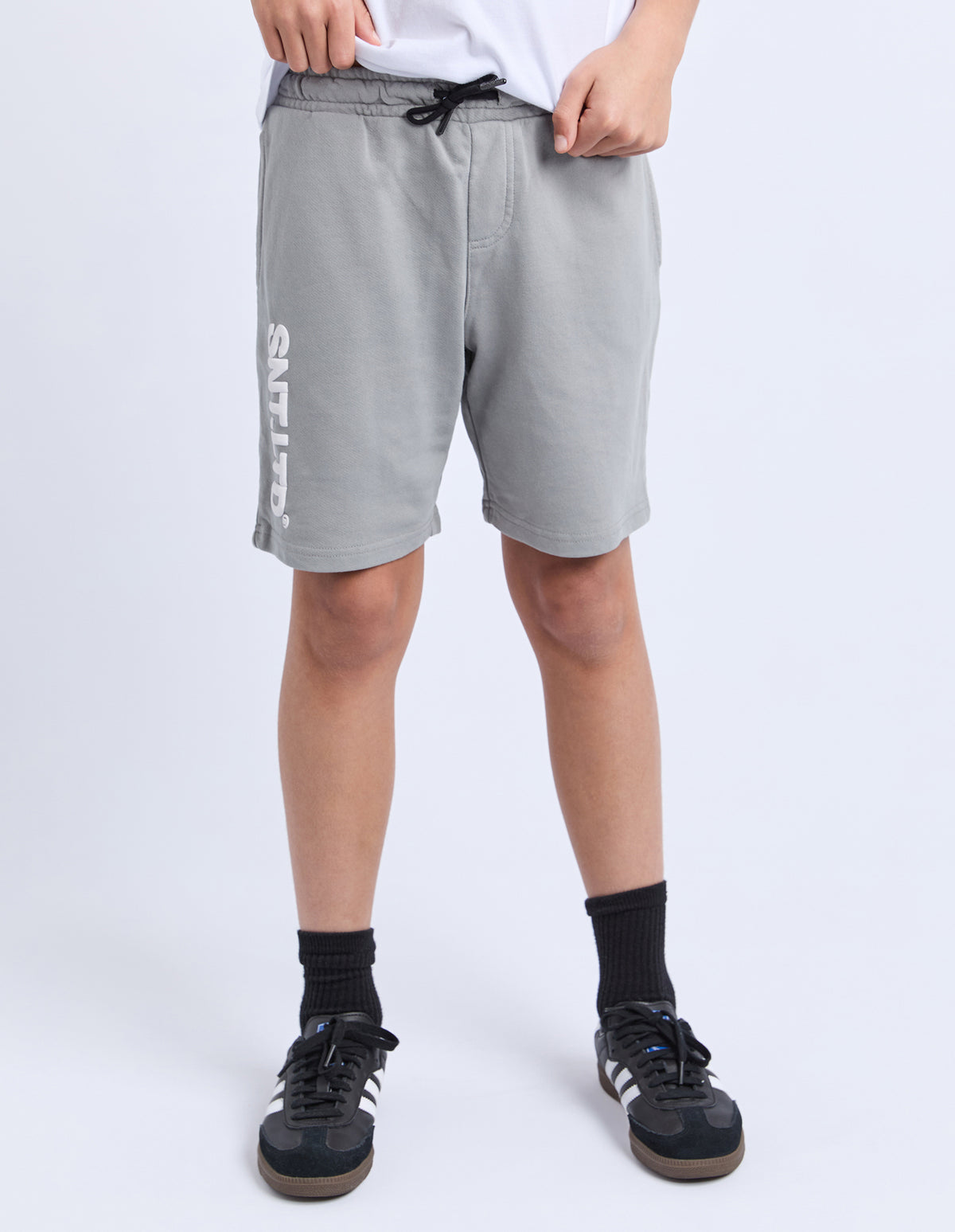 St Goliath Boys Podium Fleece Short - Grey