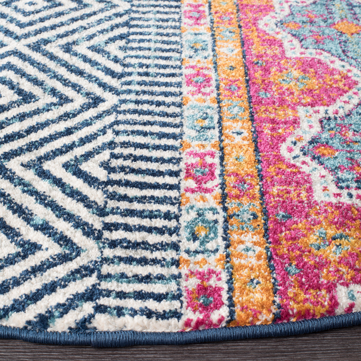 Oasis 455 Multi Round Rug