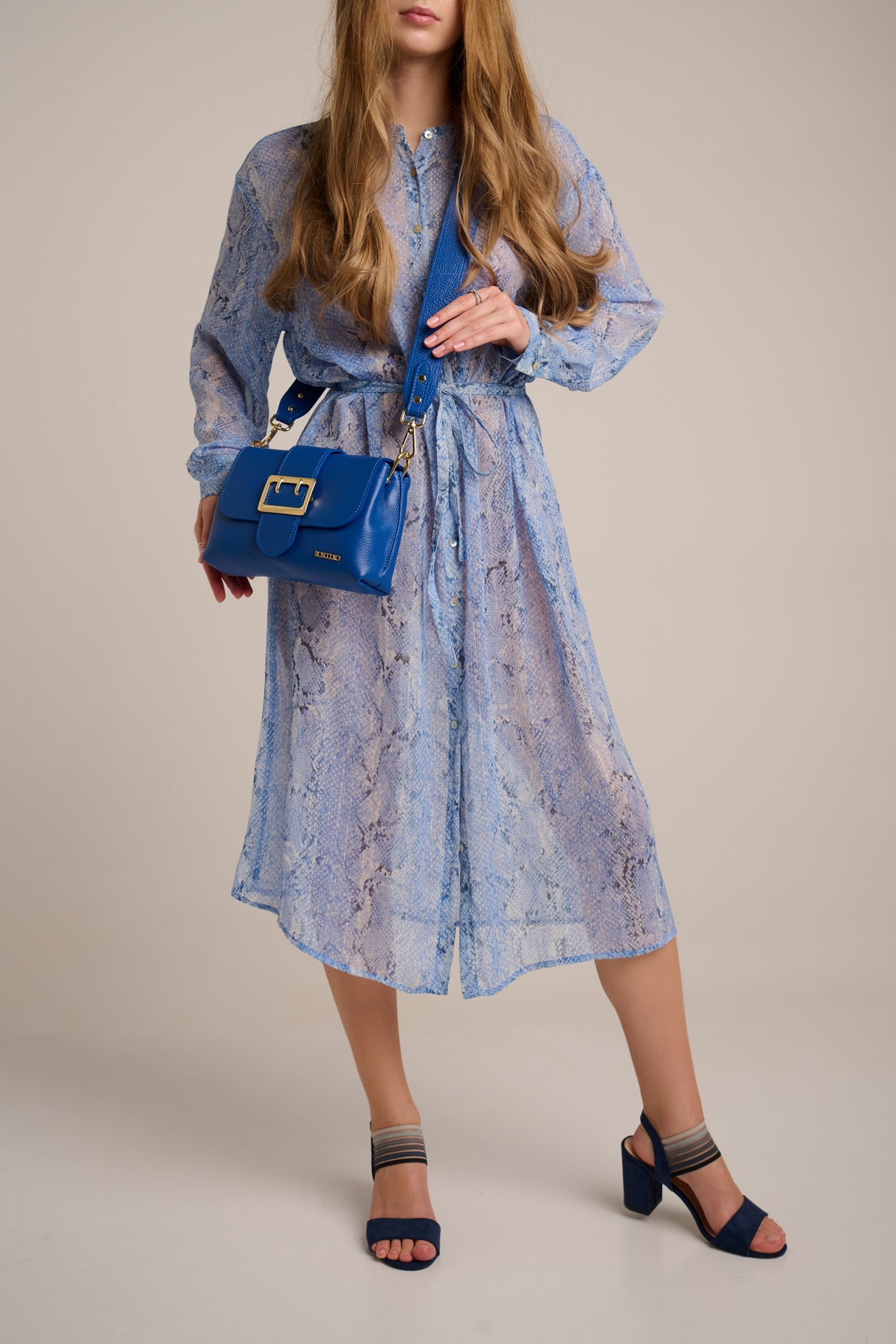 Bosccolo Shoulder Bag In Blue