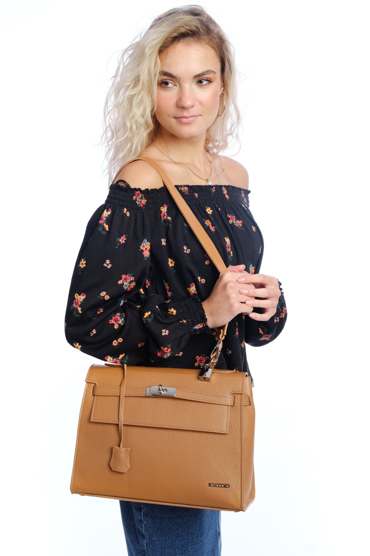 Bosccolo Handbag - Camel