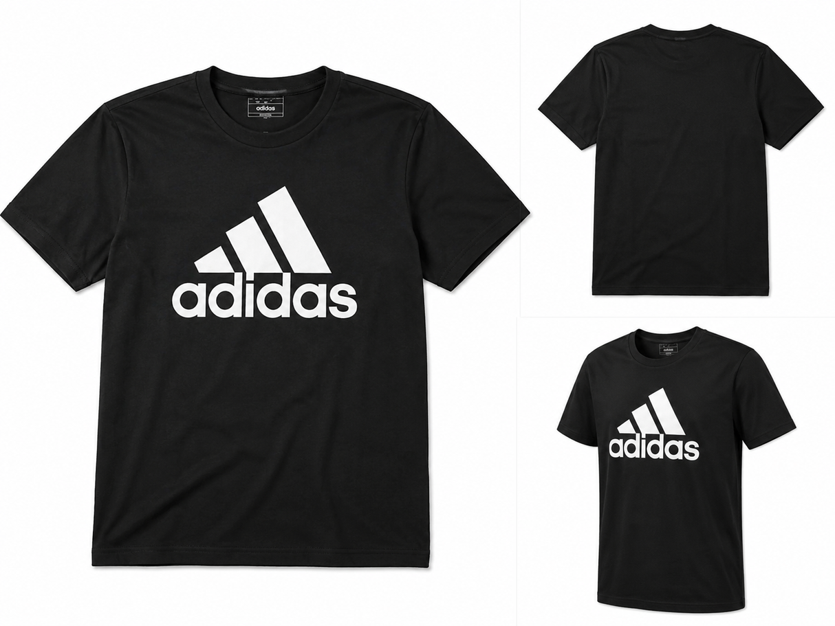 Adidas Women's Essentials Logo T-Shirt - Black/White