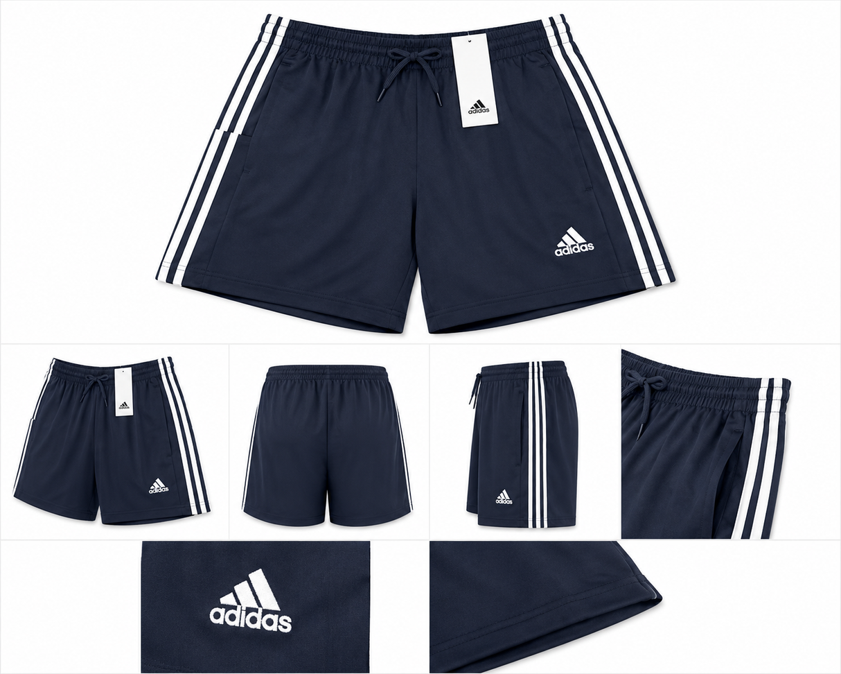Adidas Men's AEROREADY Essentials Chelsea 3-Stripes Shorts - Legend Ink/White