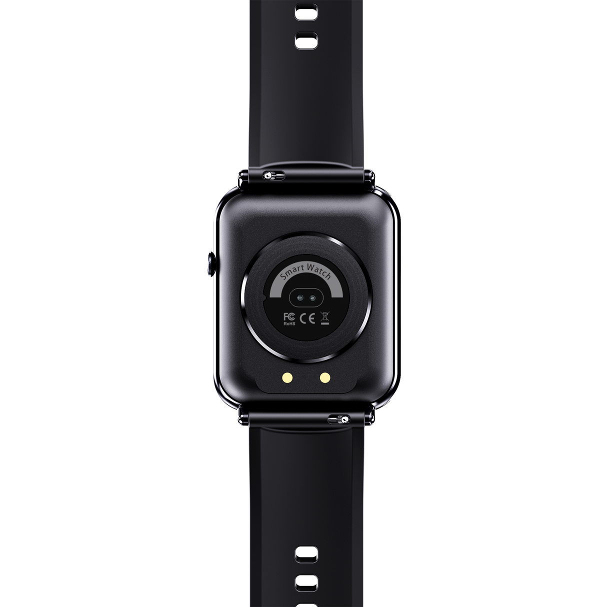 Bluetooth Smart Watch 1.69" 2.5D Touch Screen Call Heart Rate Blood Pressure BT 5.0 - Black