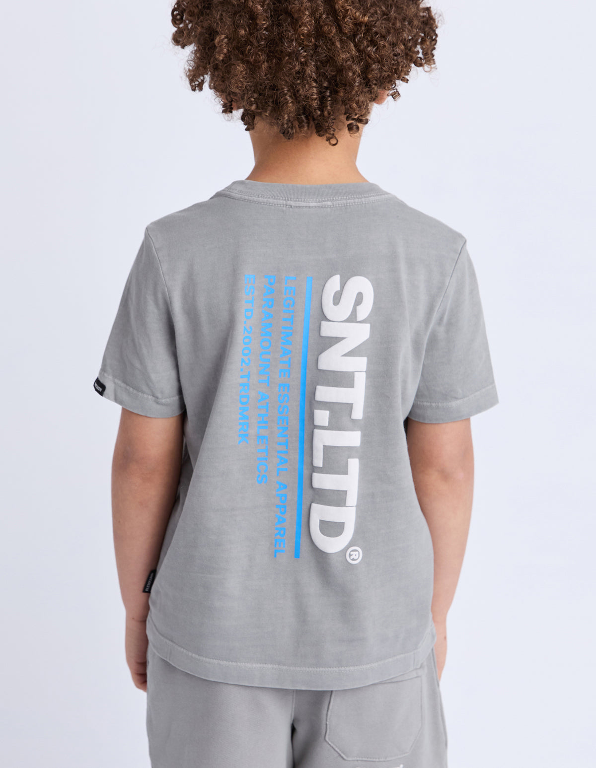 St Goliath Boys Podium Tee - Grey