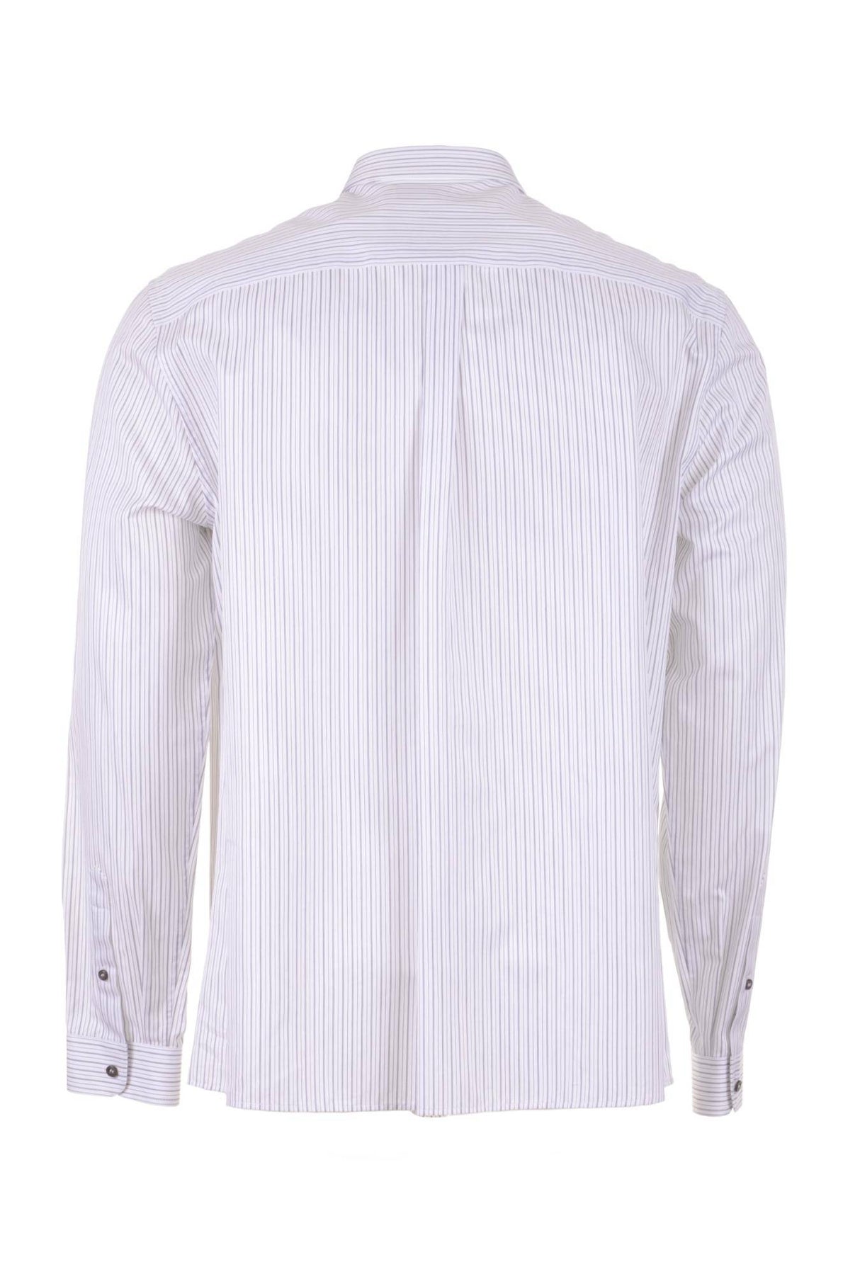 Dolce & Gabbana Men Exclusive Long Sleeve Stripes Shirt