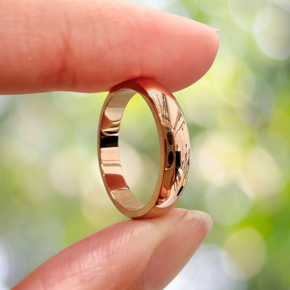 Bullion Gold Louise Minimalist Rose Gold Ring