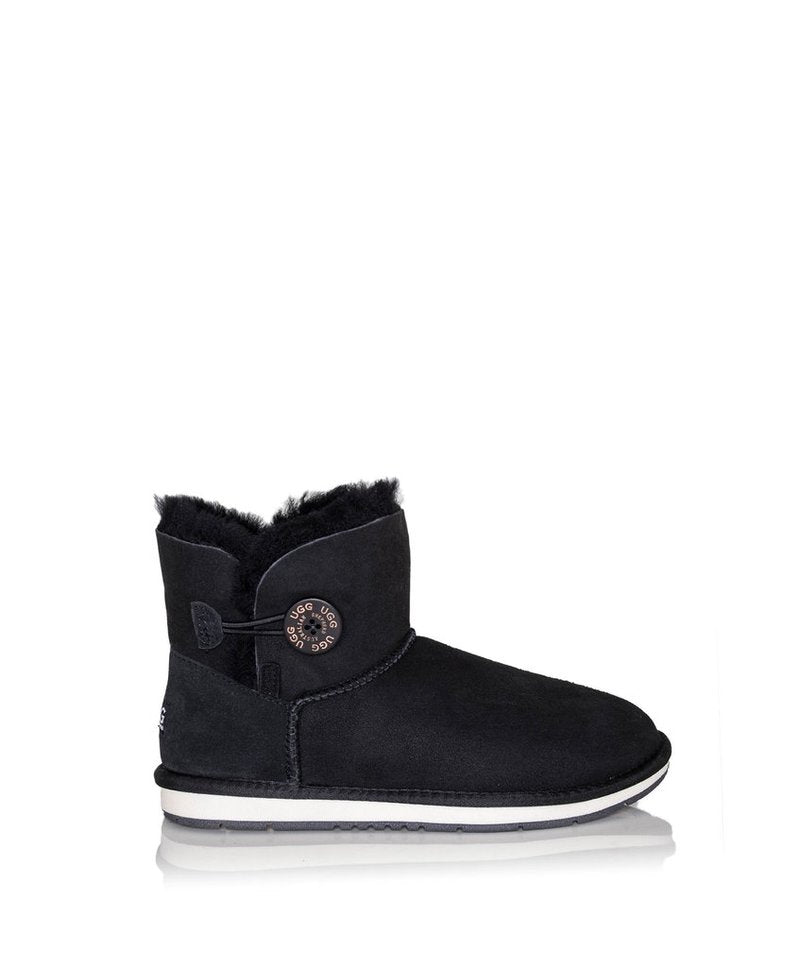 Australian Shepherd UGG Mini button - Black